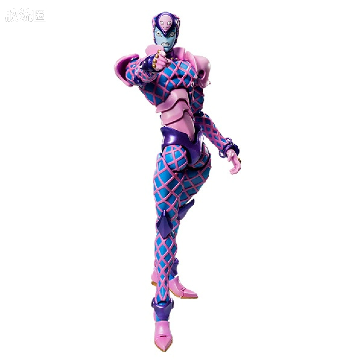超像可动系列 乔乔奇妙冒险第五部 绯红之王 Blue Ver. - 图片